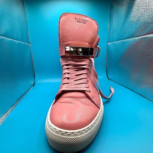 Buscemi Wedge Pink Sneakers Women Authentic - Picture 3 of 10
